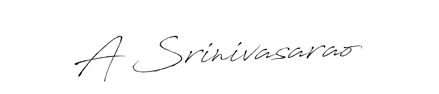 Also You can easily find your signature by using the search form. We will create A Srinivasarao name handwritten signature images for you free of cost using Antro_Vectra sign style. A Srinivasarao signature style 6 images and pictures png