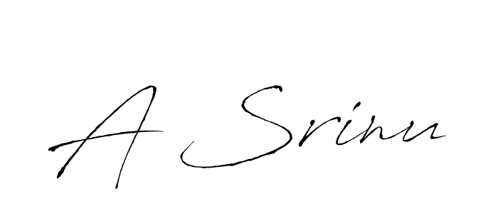 It looks lik you need a new signature style for name A Srinu. Design unique handwritten (Antro_Vectra) signature with our free signature maker in just a few clicks. A Srinu signature style 6 images and pictures png
