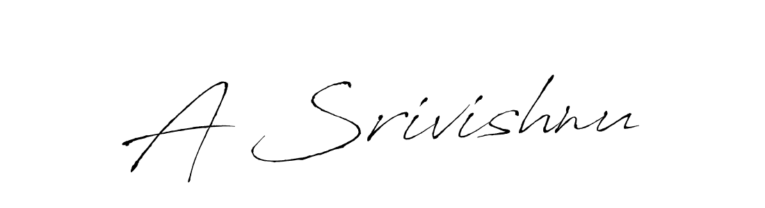 Create a beautiful signature design for name A Srivishnu. With this signature (Antro_Vectra) fonts, you can make a handwritten signature for free. A Srivishnu signature style 6 images and pictures png