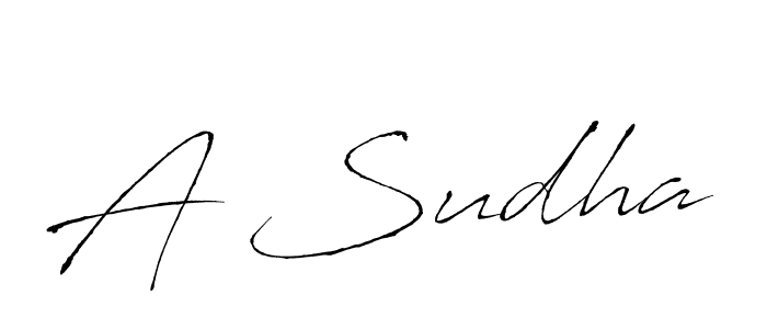 Make a beautiful signature design for name A Sudha. Use this online signature maker to create a handwritten signature for free. A Sudha signature style 6 images and pictures png