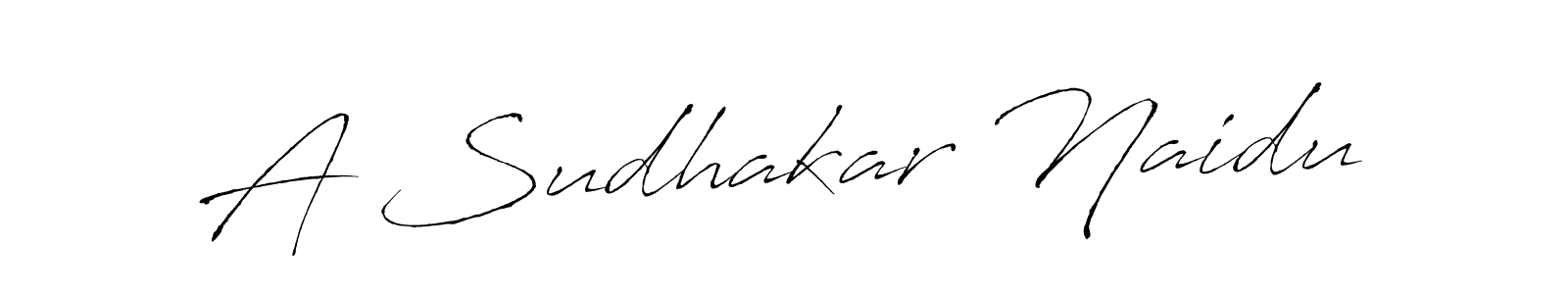 It looks lik you need a new signature style for name A Sudhakar Naidu. Design unique handwritten (Antro_Vectra) signature with our free signature maker in just a few clicks. A Sudhakar Naidu signature style 6 images and pictures png