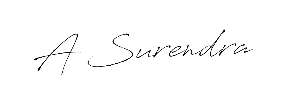 How to Draw A Surendra signature style? Antro_Vectra is a latest design signature styles for name A Surendra. A Surendra signature style 6 images and pictures png