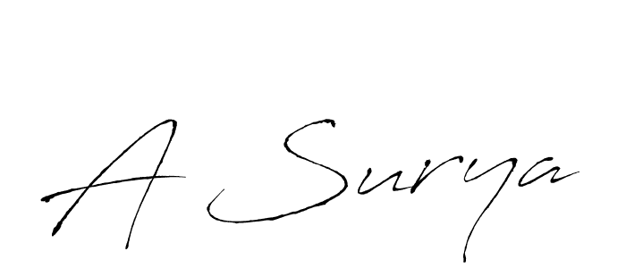 This is the best signature style for the A Surya name. Also you like these signature font (Antro_Vectra). Mix name signature. A Surya signature style 6 images and pictures png