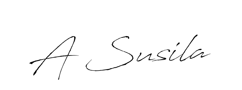 How to make A Susila signature? Antro_Vectra is a professional autograph style. Create handwritten signature for A Susila name. A Susila signature style 6 images and pictures png