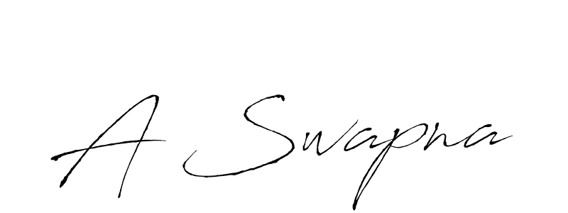 if you are searching for the best signature style for your name A Swapna. so please give up your signature search. here we have designed multiple signature styles  using Antro_Vectra. A Swapna signature style 6 images and pictures png