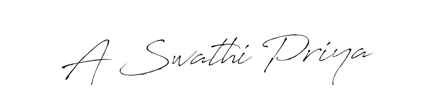 Similarly Antro_Vectra is the best handwritten signature design. Signature creator online .You can use it as an online autograph creator for name A Swathi Priya. A Swathi Priya signature style 6 images and pictures png