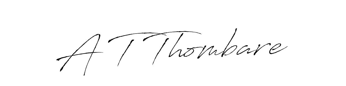 Also You can easily find your signature by using the search form. We will create A T Thombare name handwritten signature images for you free of cost using Antro_Vectra sign style. A T Thombare signature style 6 images and pictures png