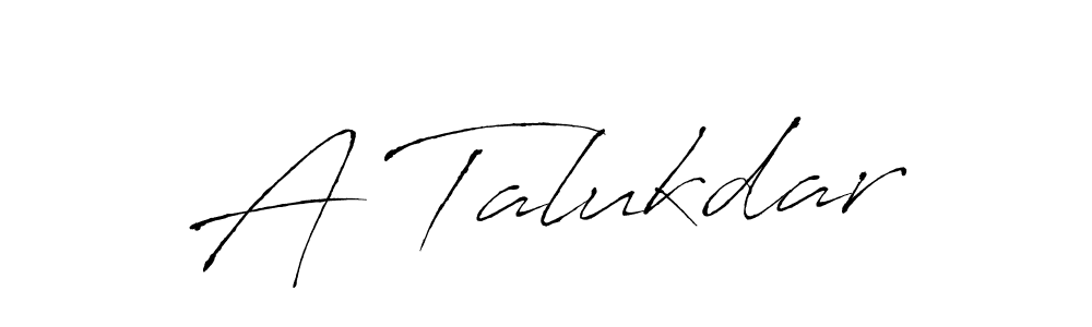 Also You can easily find your signature by using the search form. We will create A Talukdar name handwritten signature images for you free of cost using Antro_Vectra sign style. A Talukdar signature style 6 images and pictures png
