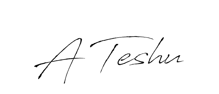 Make a short A Teshu signature style. Manage your documents anywhere anytime using Antro_Vectra. Create and add eSignatures, submit forms, share and send files easily. A Teshu signature style 6 images and pictures png