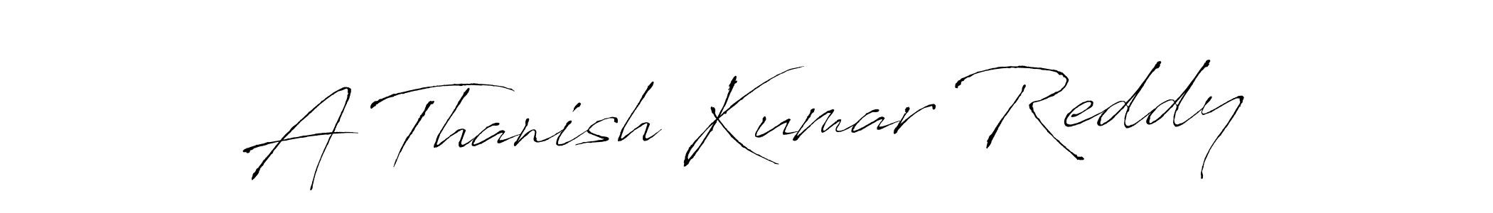 Similarly Antro_Vectra is the best handwritten signature design. Signature creator online .You can use it as an online autograph creator for name A Thanish Kumar Reddy. A Thanish Kumar Reddy signature style 6 images and pictures png