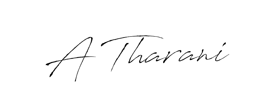 Create a beautiful signature design for name A Tharani. With this signature (Antro_Vectra) fonts, you can make a handwritten signature for free. A Tharani signature style 6 images and pictures png