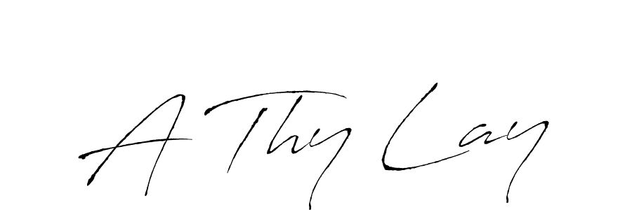 Make a beautiful signature design for name A Thy Lay. With this signature (Antro_Vectra) style, you can create a handwritten signature for free. A Thy Lay signature style 6 images and pictures png