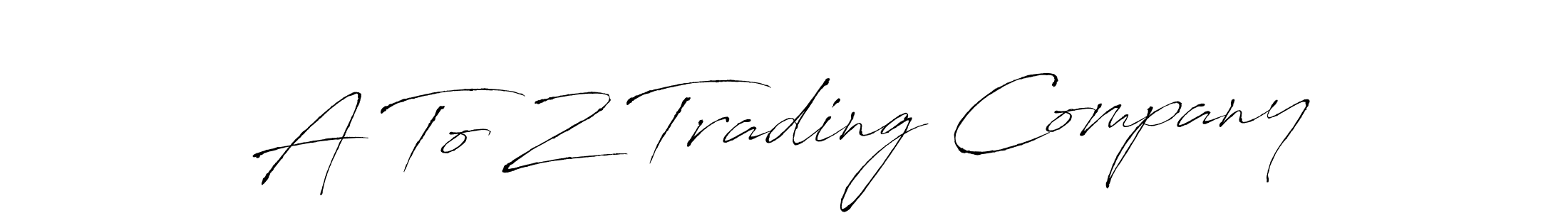 How to Draw A To Z Trading Company signature style? Antro_Vectra is a latest design signature styles for name A To Z Trading Company. A To Z Trading Company signature style 6 images and pictures png