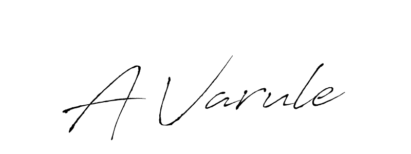 Similarly Antro_Vectra is the best handwritten signature design. Signature creator online .You can use it as an online autograph creator for name A Varule. A Varule signature style 6 images and pictures png