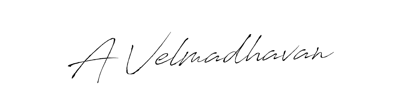 How to Draw A Velmadhavan signature style? Antro_Vectra is a latest design signature styles for name A Velmadhavan. A Velmadhavan signature style 6 images and pictures png