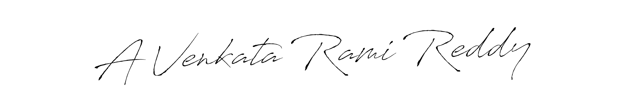 It looks lik you need a new signature style for name A Venkata Rami Reddy. Design unique handwritten (Antro_Vectra) signature with our free signature maker in just a few clicks. A Venkata Rami Reddy signature style 6 images and pictures png