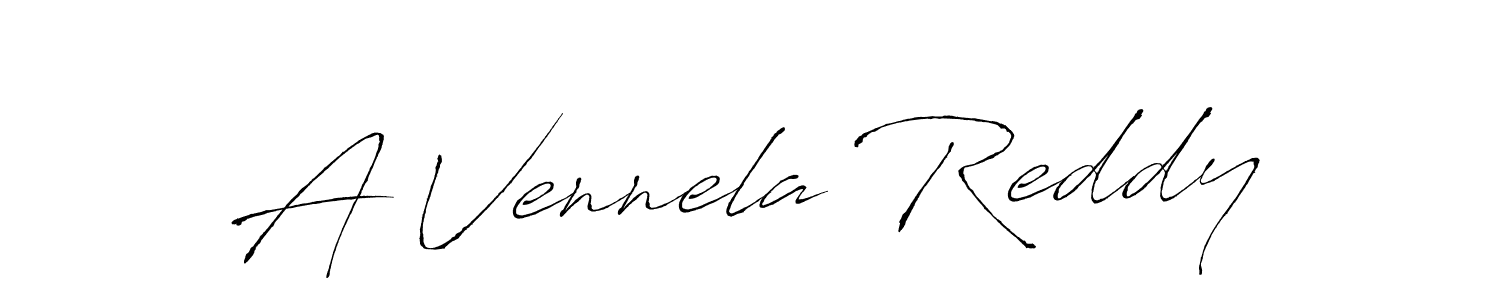 if you are searching for the best signature style for your name A Vennela Reddy. so please give up your signature search. here we have designed multiple signature styles  using Antro_Vectra. A Vennela Reddy signature style 6 images and pictures png