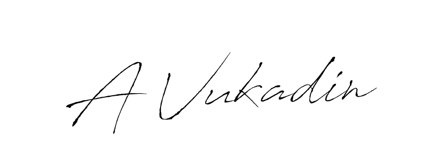 It looks lik you need a new signature style for name A Vukadin. Design unique handwritten (Antro_Vectra) signature with our free signature maker in just a few clicks. A Vukadin signature style 6 images and pictures png