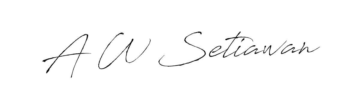 Here are the top 10 professional signature styles for the name A W Setiawan. These are the best autograph styles you can use for your name. A W Setiawan signature style 6 images and pictures png