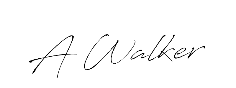 How to Draw A Walker signature style? Antro_Vectra is a latest design signature styles for name A Walker. A Walker signature style 6 images and pictures png