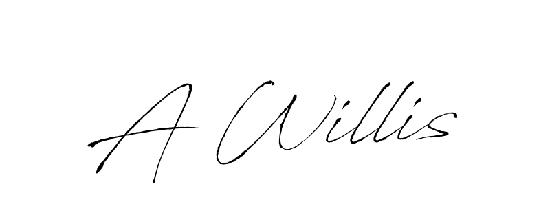 You should practise on your own different ways (Antro_Vectra) to write your name (A Willis) in signature. don't let someone else do it for you. A Willis signature style 6 images and pictures png