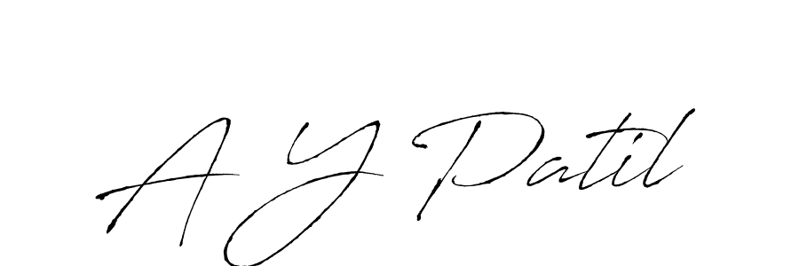 How to Draw A Y Patil signature style? Antro_Vectra is a latest design signature styles for name A Y Patil. A Y Patil signature style 6 images and pictures png