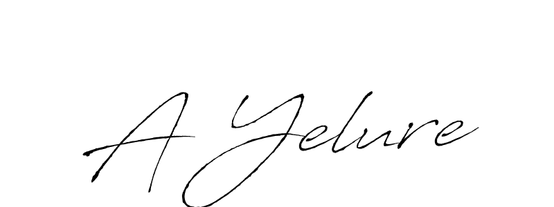 The best way (Antro_Vectra) to make a short signature is to pick only two or three words in your name. The name A Yelure include a total of six letters. For converting this name. A Yelure signature style 6 images and pictures png
