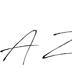 Also we have A Z name is the best signature style. Create professional handwritten signature collection using Antro_Vectra autograph style. A Z signature style 6 images and pictures png