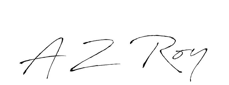 Here are the top 10 professional signature styles for the name A Z  Roy. These are the best autograph styles you can use for your name. A Z  Roy signature style 6 images and pictures png