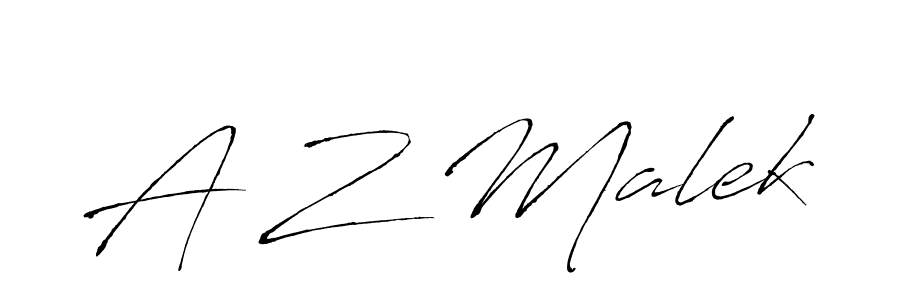 Make a beautiful signature design for name A Z Malek. Use this online signature maker to create a handwritten signature for free. A Z Malek signature style 6 images and pictures png