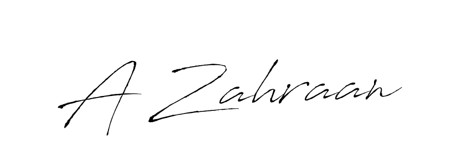 if you are searching for the best signature style for your name A Zahraan. so please give up your signature search. here we have designed multiple signature styles  using Antro_Vectra. A Zahraan signature style 6 images and pictures png