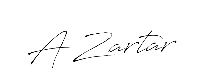 A Zartar stylish signature style. Best Handwritten Sign (Antro_Vectra) for my name. Handwritten Signature Collection Ideas for my name A Zartar. A Zartar signature style 6 images and pictures png