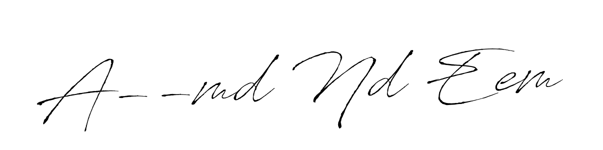 Check out images of Autograph of A--md Nd Eem name. Actor A--md Nd Eem Signature Style. Antro_Vectra is a professional sign style online. A--md Nd Eem signature style 6 images and pictures png
