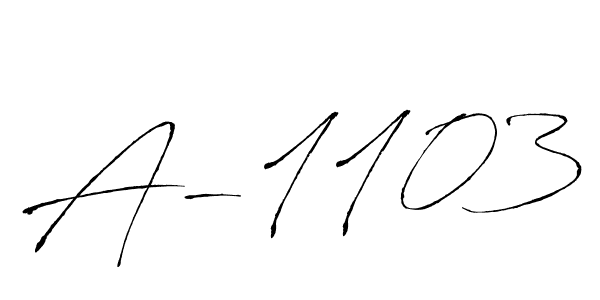 Also we have A-1103 name is the best signature style. Create professional handwritten signature collection using Antro_Vectra autograph style. A-1103 signature style 6 images and pictures png