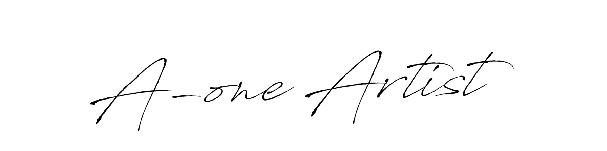 A-one Artist stylish signature style. Best Handwritten Sign (Antro_Vectra) for my name. Handwritten Signature Collection Ideas for my name A-one Artist. A-one Artist signature style 6 images and pictures png
