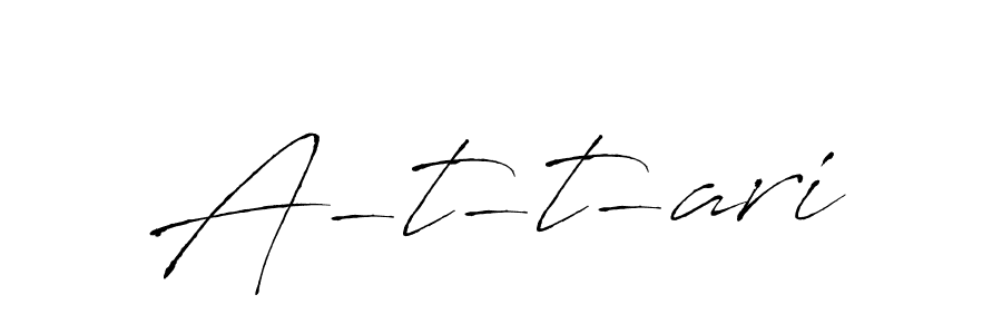 Create a beautiful signature design for name A-t-t-ari. With this signature (Antro_Vectra) fonts, you can make a handwritten signature for free. A-t-t-ari signature style 6 images and pictures png