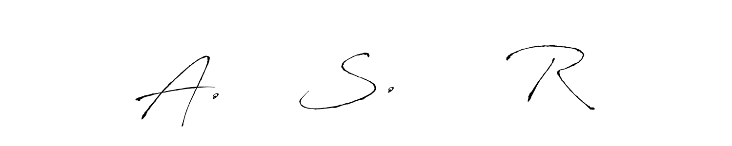 Create a beautiful signature design for name A.    S.      R. With this signature (Antro_Vectra) fonts, you can make a handwritten signature for free. A.    S.      R signature style 6 images and pictures png