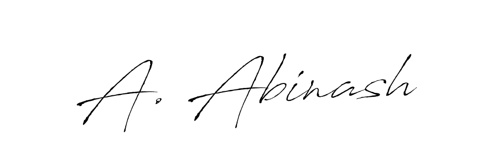 Create a beautiful signature design for name A. Abinash. With this signature (Antro_Vectra) fonts, you can make a handwritten signature for free. A. Abinash signature style 6 images and pictures png