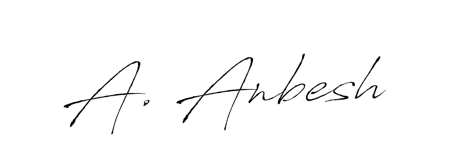 This is the best signature style for the A. Anbesh name. Also you like these signature font (Antro_Vectra). Mix name signature. A. Anbesh signature style 6 images and pictures png