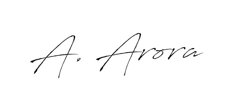 Also You can easily find your signature by using the search form. We will create A. Arora name handwritten signature images for you free of cost using Antro_Vectra sign style. A. Arora signature style 6 images and pictures png