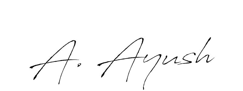 Make a beautiful signature design for name A. Ayush. Use this online signature maker to create a handwritten signature for free. A. Ayush signature style 6 images and pictures png