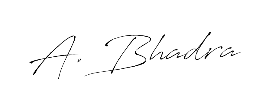 Similarly Antro_Vectra is the best handwritten signature design. Signature creator online .You can use it as an online autograph creator for name A. Bhadra. A. Bhadra signature style 6 images and pictures png