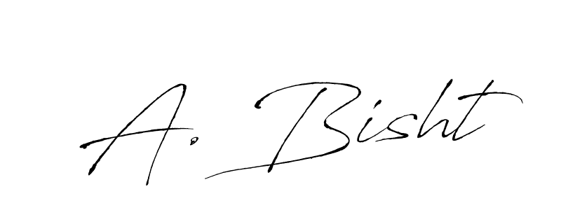 Make a beautiful signature design for name A. Bisht. Use this online signature maker to create a handwritten signature for free. A. Bisht signature style 6 images and pictures png