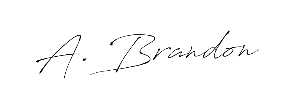 Also we have A. Brandon name is the best signature style. Create professional handwritten signature collection using Antro_Vectra autograph style. A. Brandon signature style 6 images and pictures png