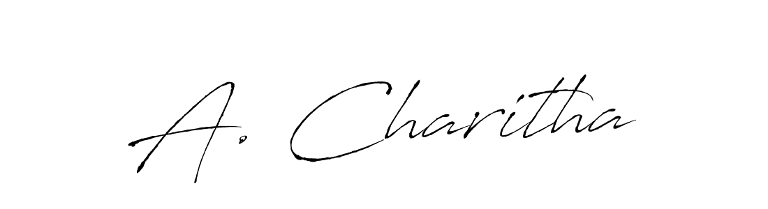 It looks lik you need a new signature style for name A. Charitha. Design unique handwritten (Antro_Vectra) signature with our free signature maker in just a few clicks. A. Charitha signature style 6 images and pictures png