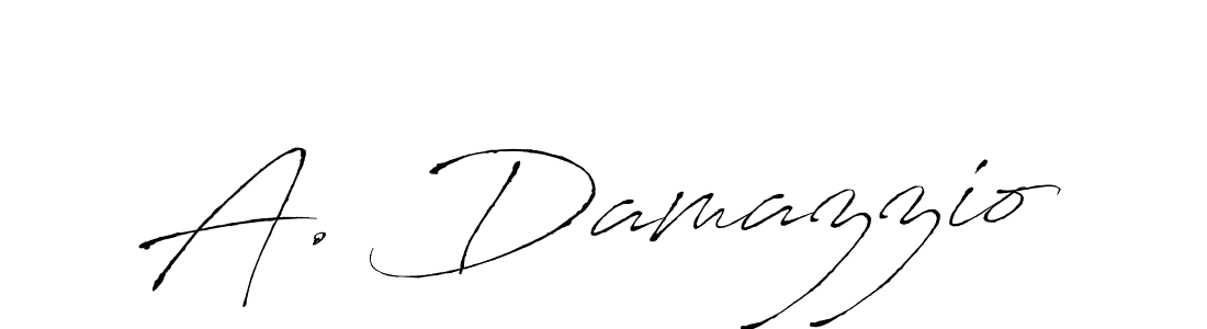 Use a signature maker to create a handwritten signature online. With this signature software, you can design (Antro_Vectra) your own signature for name A. Damazzio. A. Damazzio signature style 6 images and pictures png