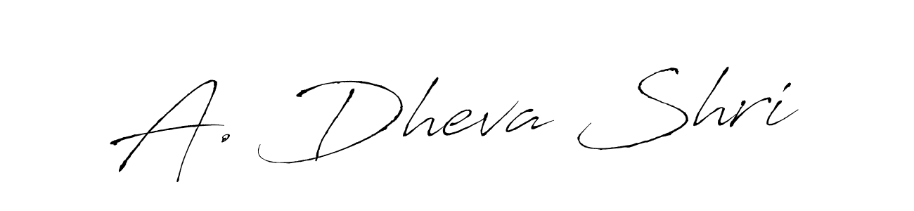 Create a beautiful signature design for name A. Dheva Shri. With this signature (Antro_Vectra) fonts, you can make a handwritten signature for free. A. Dheva Shri signature style 6 images and pictures png