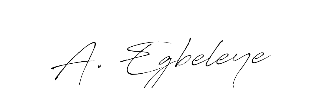 Use a signature maker to create a handwritten signature online. With this signature software, you can design (Antro_Vectra) your own signature for name A. Egbeleye. A. Egbeleye signature style 6 images and pictures png