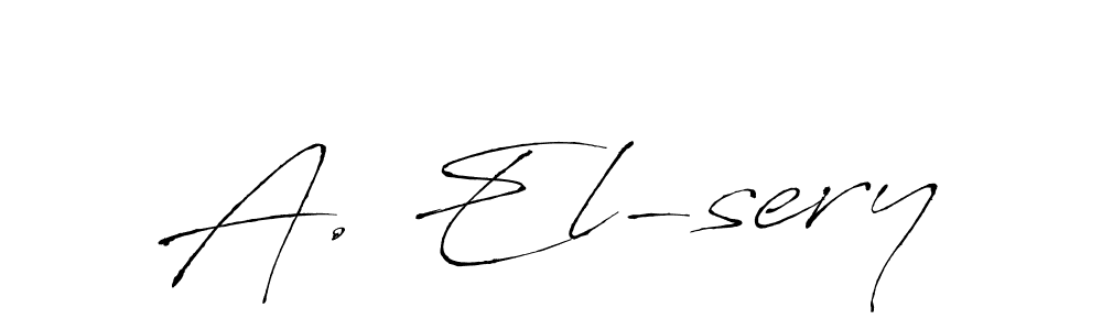 Check out images of Autograph of A. El-sery name. Actor A. El-sery Signature Style. Antro_Vectra is a professional sign style online. A. El-sery signature style 6 images and pictures png