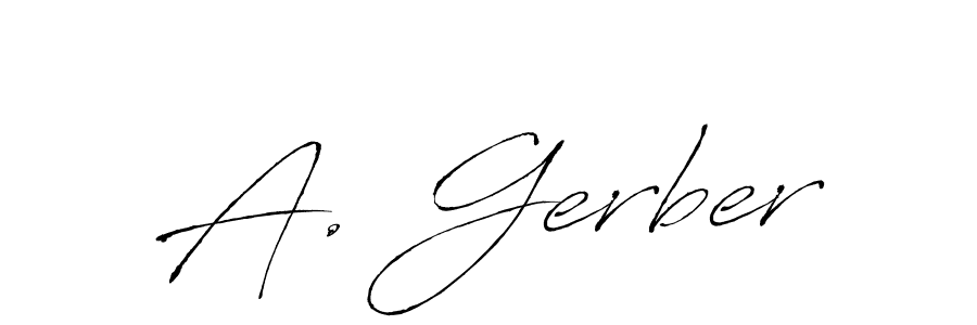 You can use this online signature creator to create a handwritten signature for the name A. Gerber. This is the best online autograph maker. A. Gerber signature style 6 images and pictures png